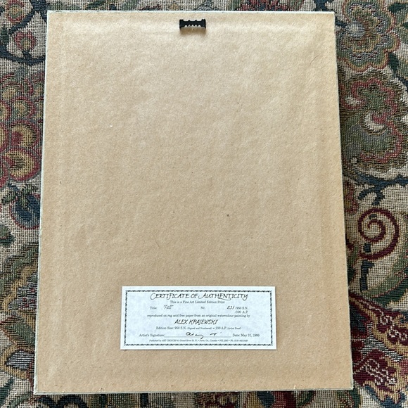 Framed Print by  Alex Krajewski signed - Picture 7 of 8